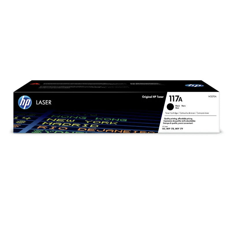 HP 117A Original Black LaserJet Toner Cartridge