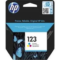 HP 123 Tri-Colour Original Ink Cartridge