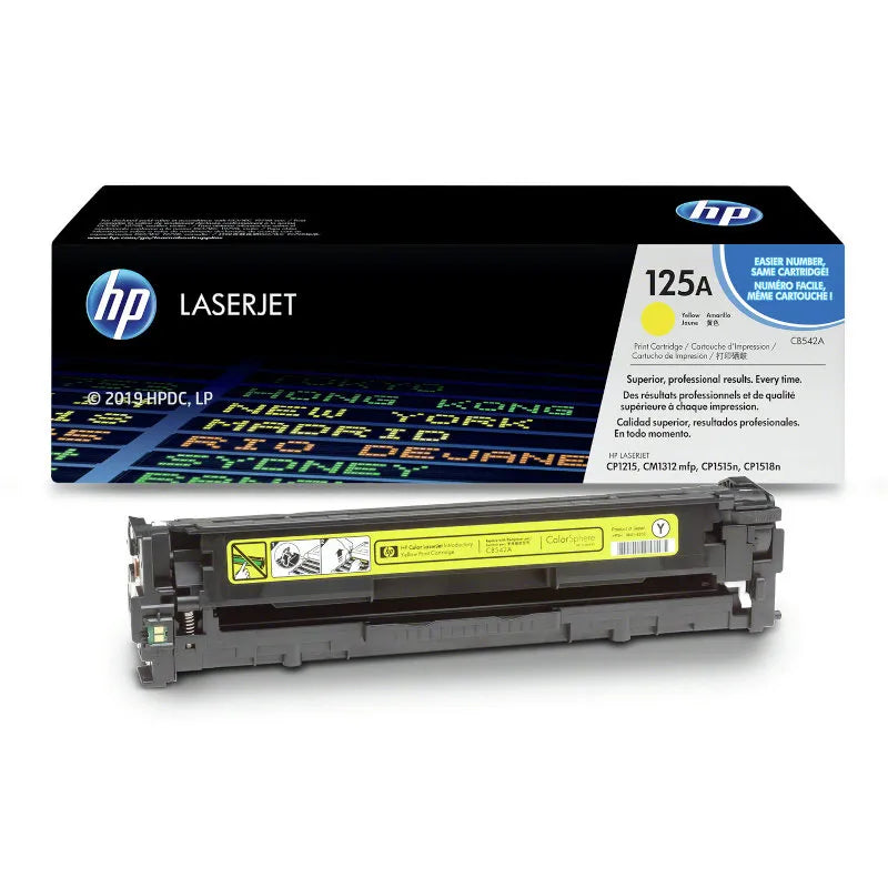 HP 125A Original Yellow LaserJet Toner Cartridge
