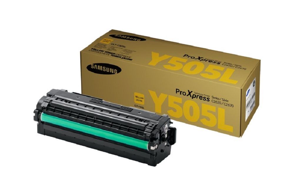 Samsung Y505L Original High Yield Yellow Toner Cartridge