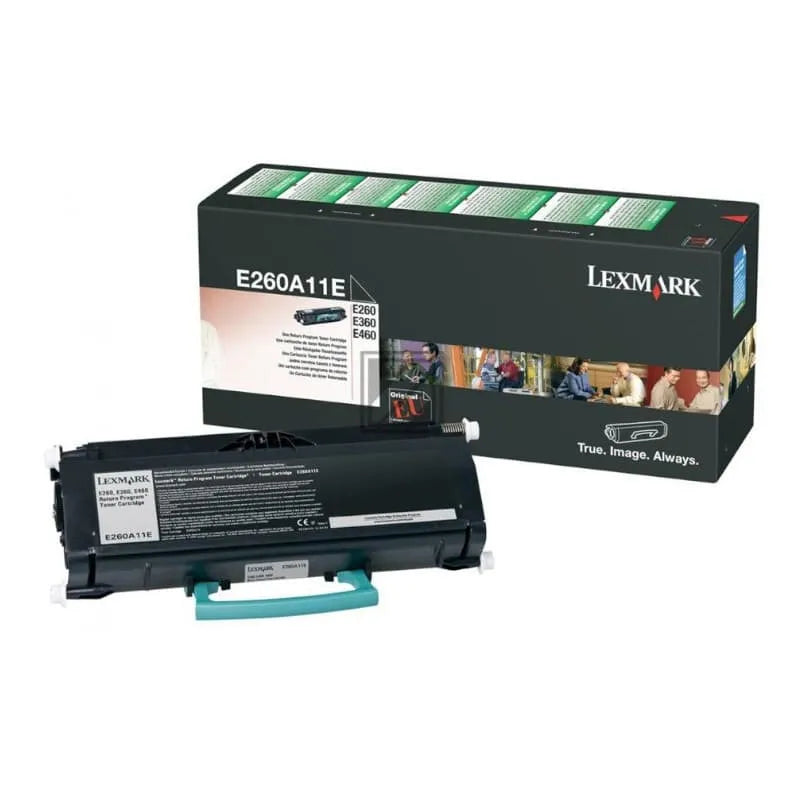 Lexmark E260A11E Original Black Toner Cartridge - Return Program
