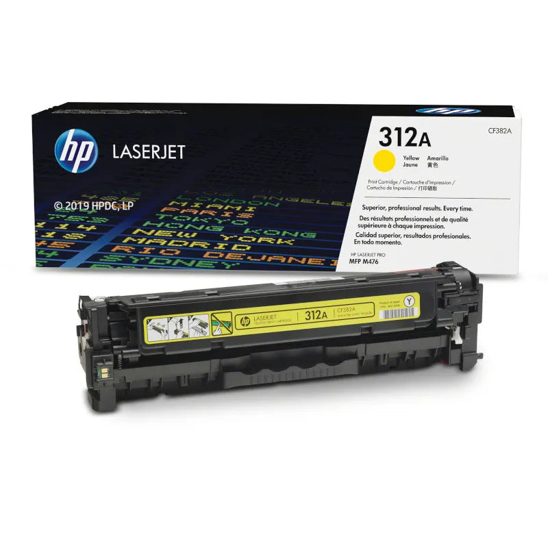 HP 312A Original Yellow LaserJet Toner Cartridge