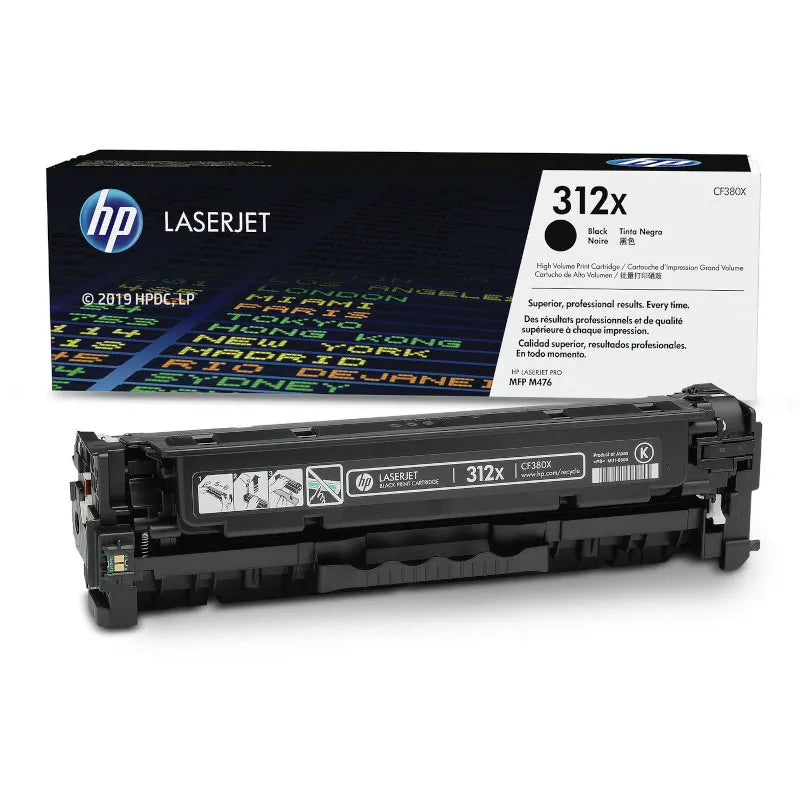 HP 312X Original High Yield Black LaserJet Toner Cartridge