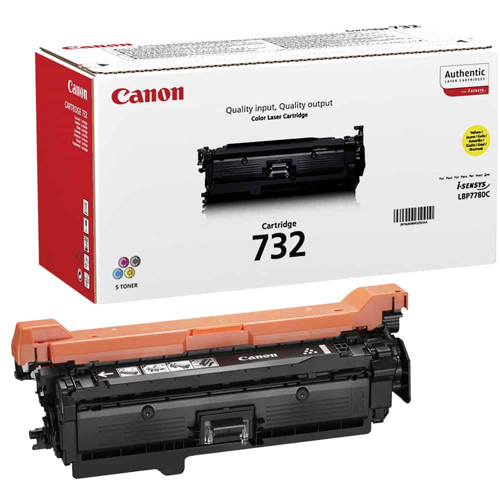 Canon 732 Original Yellow Toner Cartridge