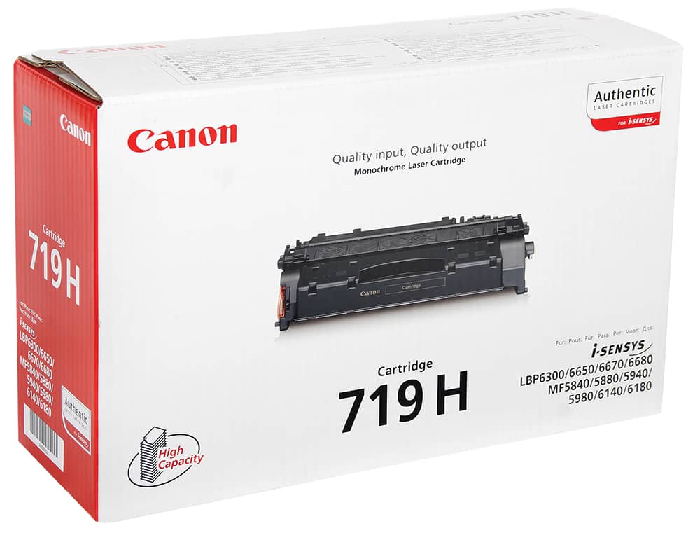 Canon C719 High Yield Toner