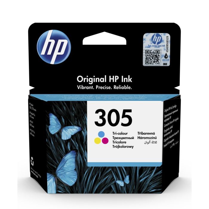 HP 305 Tri-Colour Ink Cartridge
