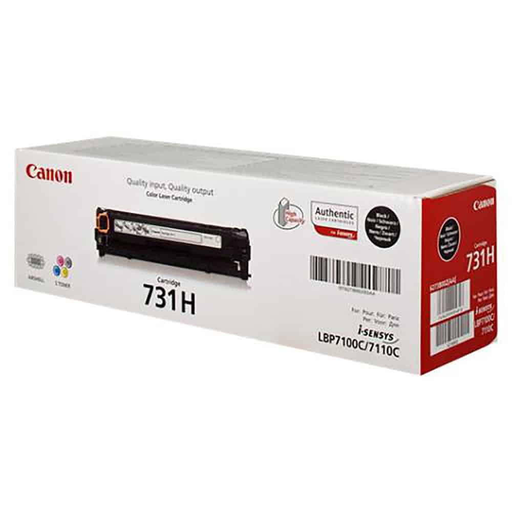 Canon 731H Original High Yield Black Toner Cartridge