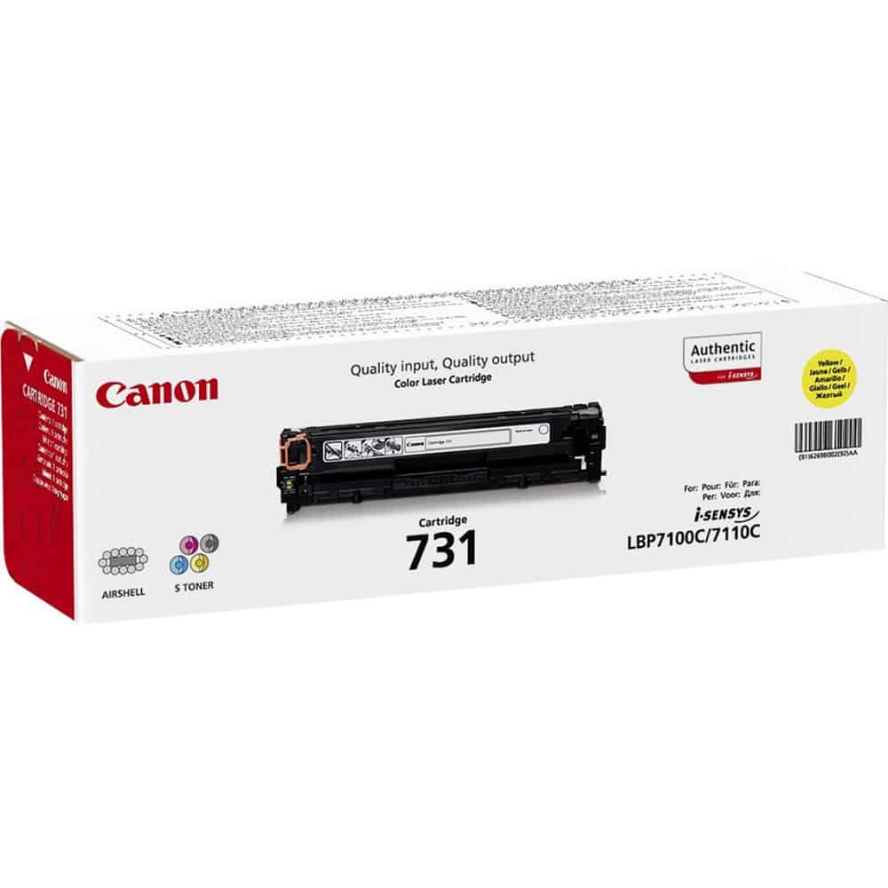 Canon 731 Original Yellow Toner Cartridge