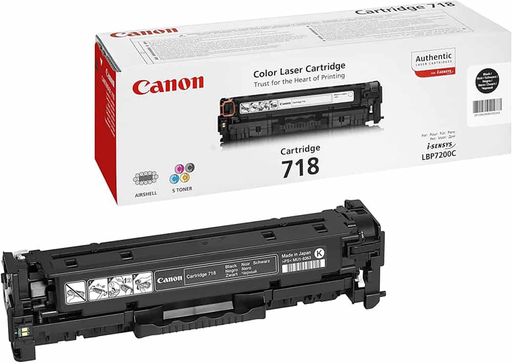 Canon C718 Black Toner