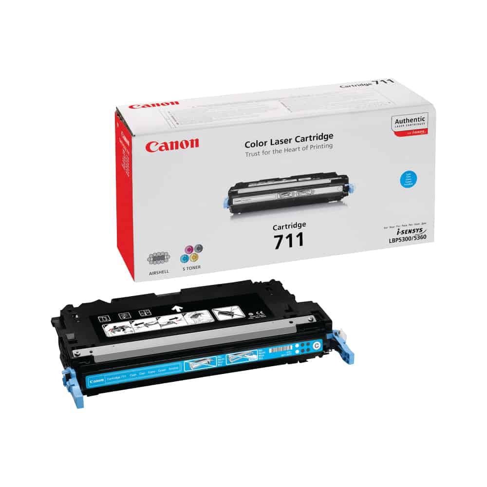 Canon 711 Original Cyan Toner Cartridge