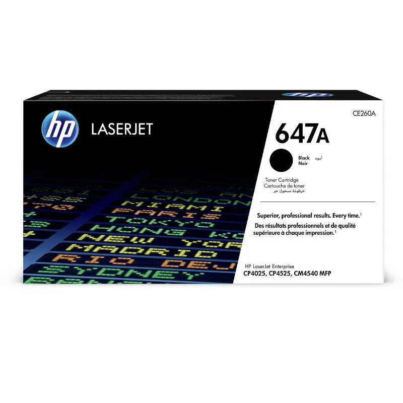 HP 647A Original Black LaserJet Toner Cartridge