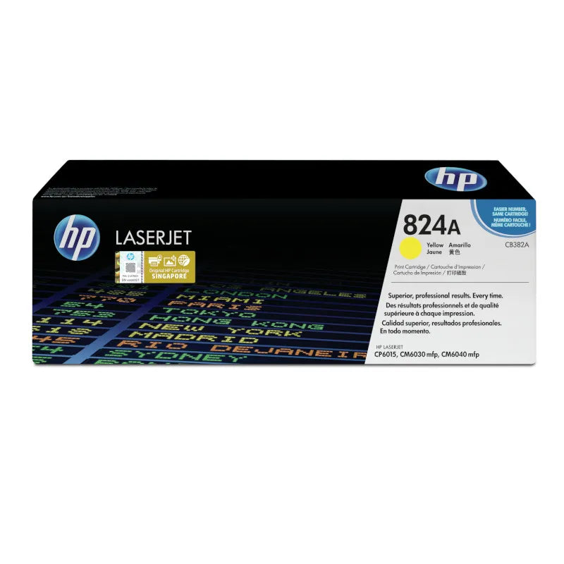 HP 824A Original Yellow LaserJet Toner Cartridge