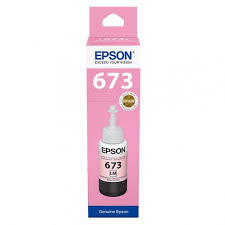 Epson 673 Light Magenta Ink Bottle - T6736