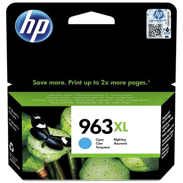 HP 963XL Original High Yield Cyan Ink Cartridge