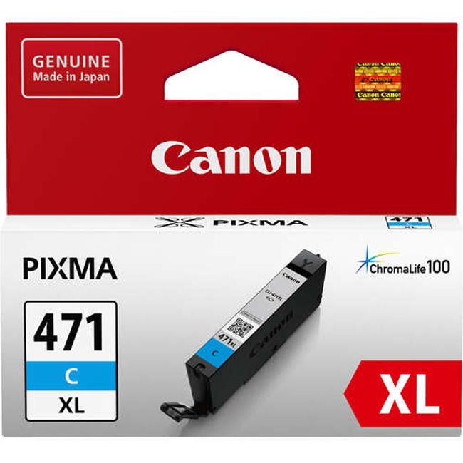 Canon CLI-471 XL High Yield Cyan Ink Cartridge