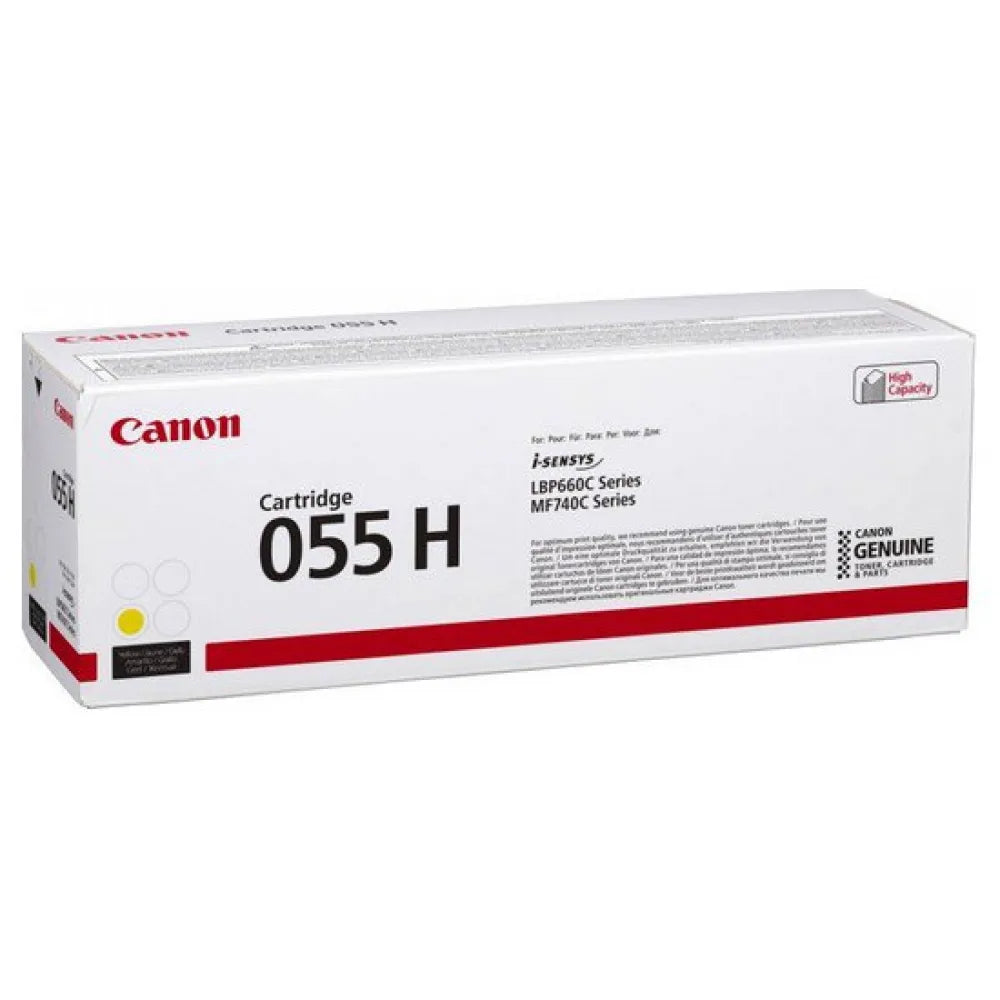 Canon CRG-055 High Capacity Yellow Toner Cartridge
