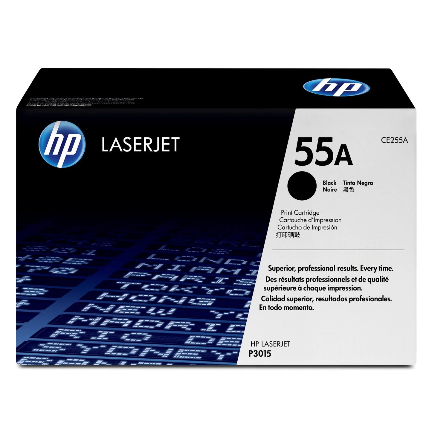 HP 55A Original Black LaserJet Toner Cartridge