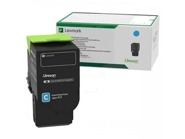 Lexmark 78C5XCE Original Extra High Yield Cyan Toner Cartridge