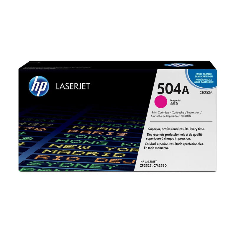 HP 504A Original Magenta LaserJet Toner Cartridge