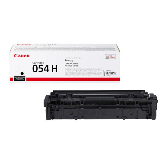 Canon 054H Original High Yield Black Toner Cartridge