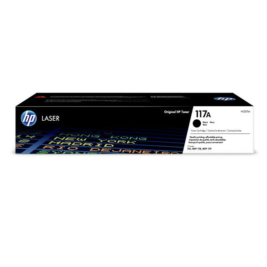 HP 117A Original Black LaserJet Toner Cartridge