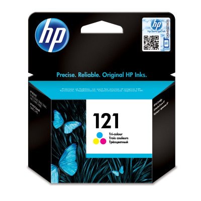 HP 121 Tri-color Original Ink Cartridge