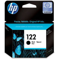 HP 122 Black Original Ink Cartridge (120 Pgs)