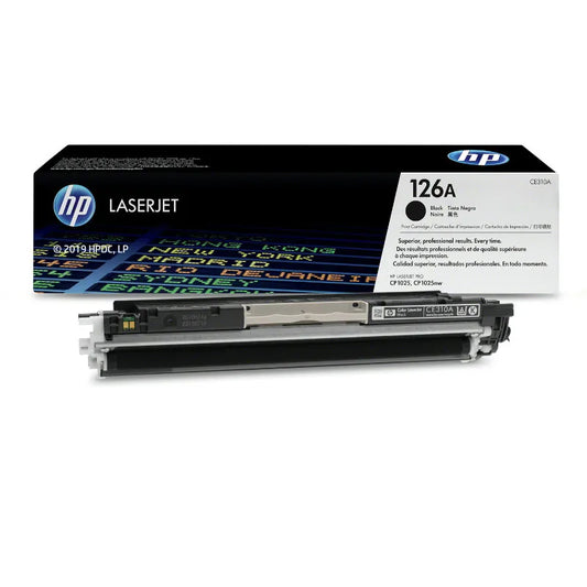 HP 126A Original Black LaserJet Toner Cartridge