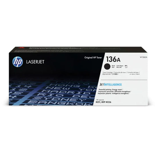 HP 136A Original Black LaserJet Toner Cartridge