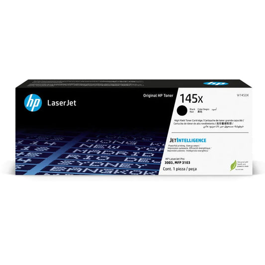 HP 145X Original High Yield Black LaserJet Toner Cartridge