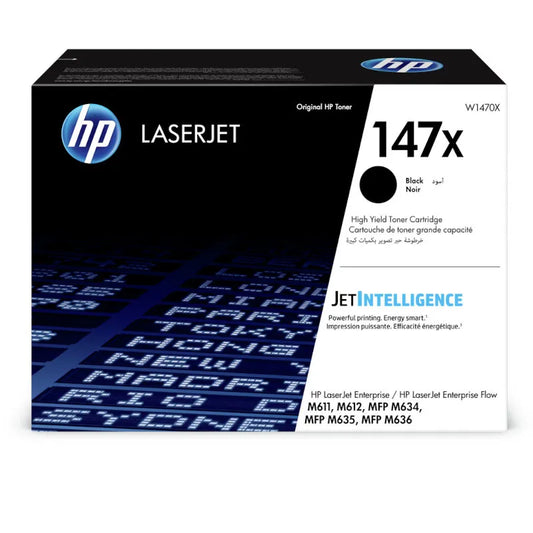 HP 147X Original High Yield Black LaserJet Toner Cartridge