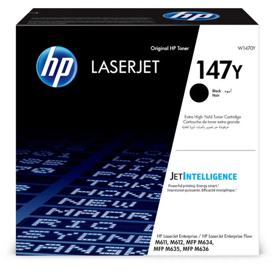HP 147Y Original Ultra High Yield Black LaserJet Toner Cartridge
