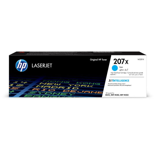 HP 207X Original High Yield Cyan LaserJet Toner Cartridge