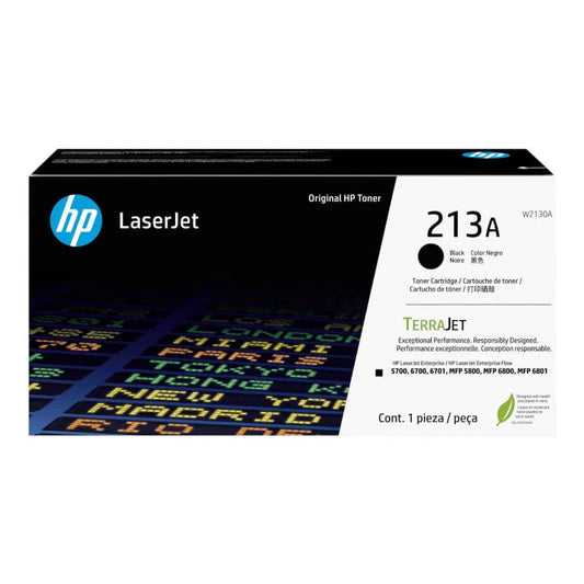 HP 213A Original Black LaserJet Toner Cartridge