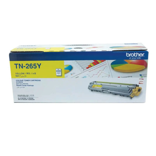 Brother TN-265Y Original Yellow Toner Cartridge