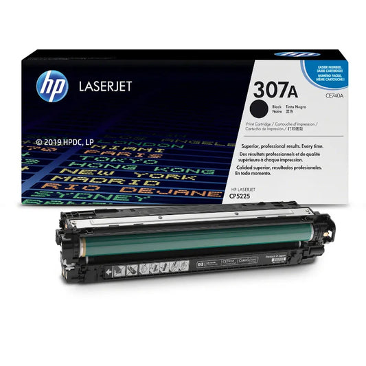 HP 307A Original Black LaserJet Toner Cartridge