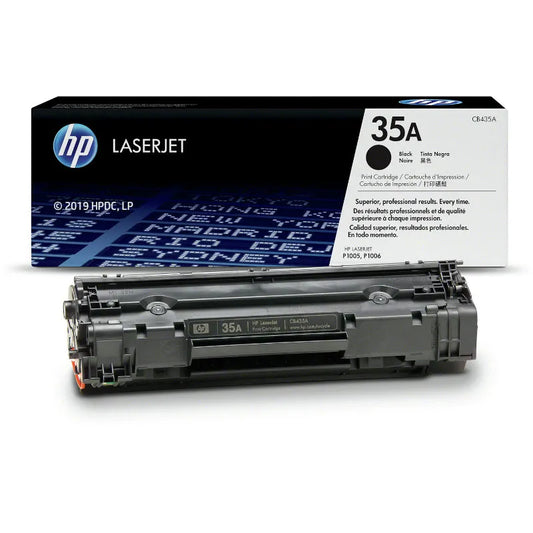 HP 35A Original Black LaserJet Toner Cartridge