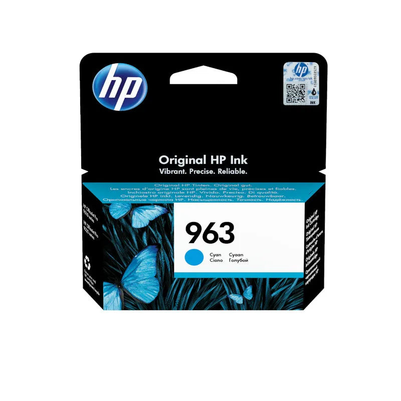 HP 963 Original Cyan Ink Cartridge