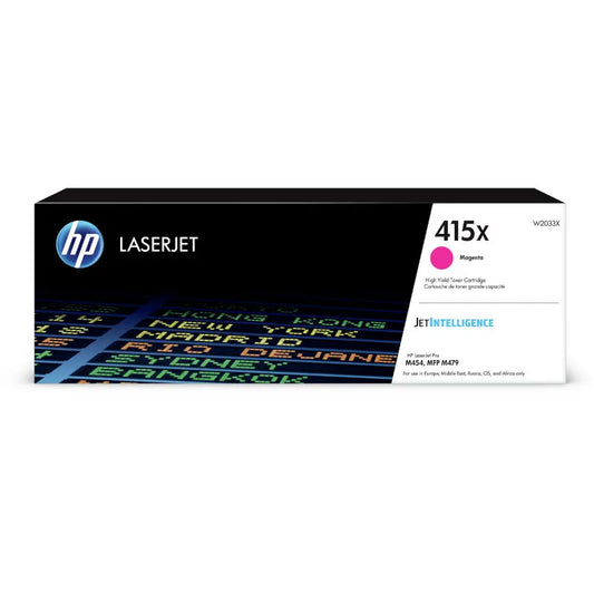 HP 415X Original High Yield Magenta LaserJet Toner Cartridge