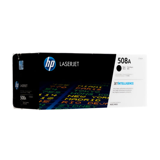 HP 508A Original Black LaserJet Toner Cartridge
