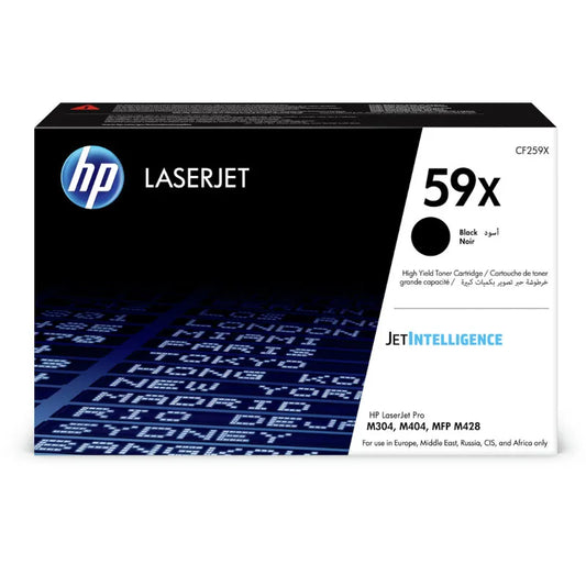 HP 59X Original High Yield Black LaserJet Toner Cartridge