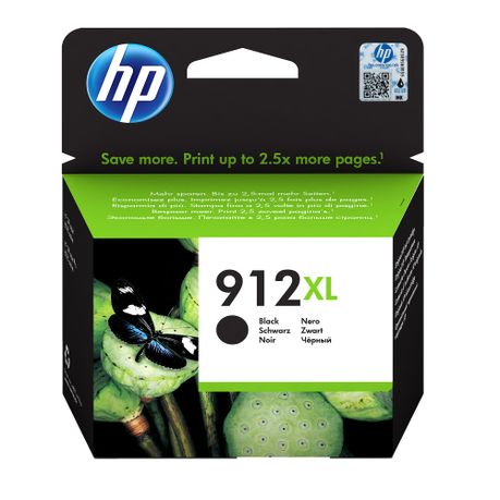 HP 912XL High Yield Black Original Ink Cartridge