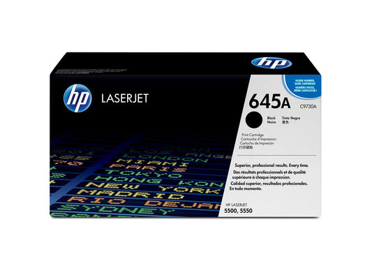 HP 645A Original Black LaserJet Toner Cartridge