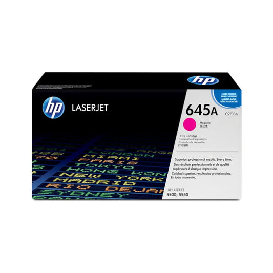 HP 645A Original Magenta LaserJet Toner Cartridge