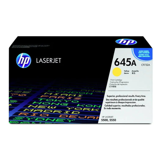 HP 645A Original Yellow LaserJet Toner Cartridge