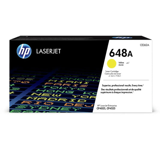 HP 648A Original Yellow LaserJet Toner Cartridge