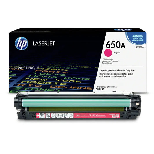 HP 650A Original Magenta LaserJet Toner Cartridge