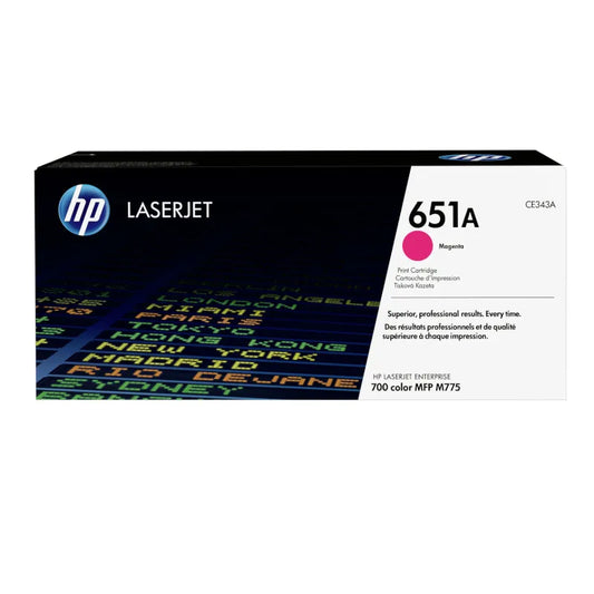 HP 651A Original Magenta LaserJet Toner Cartridge