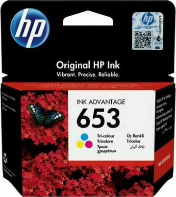 HP 653 Tri-colour Advantage Cartridge