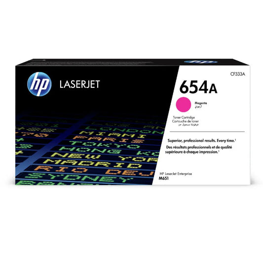 HP 654A Original Magenta LaserJet Toner Cartridge